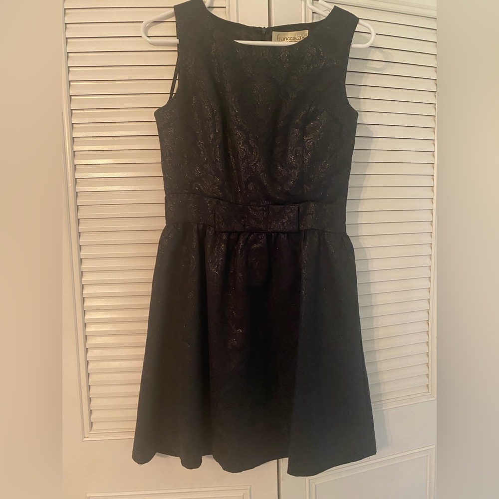 Mini dress for the holidays.